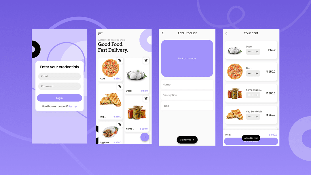 Local Vendor App